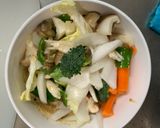 お一人様簡単甘辛プルコギ味豆腐野菜炒作り方12写真