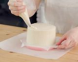 ガーデンケーキ (エディブルフラワー)作り方26写真