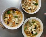 肉無豆腐簡単シーフードプルコギ味野菜炒め作り方16写真