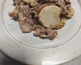 豚しゃぶと長芋のねぎ塩炒め作り方8写真