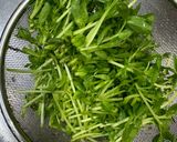 豆苗サラダ(味変付き)作り方3写真