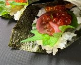手抜き寿司🤣😂🤣😂持つべきは料理上手な友作り方8写真