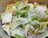 白菜のクリームスープ作り方5写真