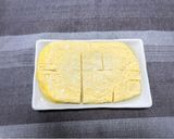 ヘルシーな豆腐のだし巻き玉子作り方4写真