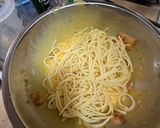 贅沢な濃厚ぺぺたまパスタ！作り方9写真