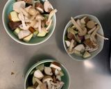 肉無豆腐中華風クリーミーガパオ味野菜炒め作り方10写真
