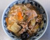 鍋の残りで中華丼作り方5写真