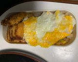 レンジクリームハヤシ味オムライス弁当作り方16写真