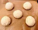 玄米甘酒と玄米ご飯の丸パン作り方2写真