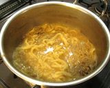 生麺で作った乾麺で作るカレーうどん作り方8写真