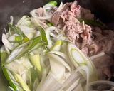 ネギたっぷりのすき煮作り方3写真