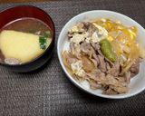ネギゆず胡椒風味の牛丼(卵入り)作り方10写真