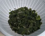 きゅうりとわかめの酢の物　ラカント使用作り方1写真