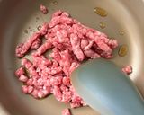 たっぷり甘辛！肉味噌のまぜうどん作り方2写真