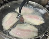 フライパンひとつ☆白身魚のバターソース☆作り方1写真