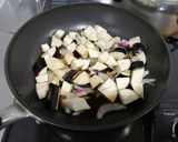 ナスの卵とじ丼作り方5写真