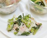 うちの春サラダ☆菜花のマスタードサラダ♬作り方18写真