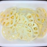 シャキシャキおいしい！のり塩れんこん作り方1写真