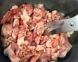 ふんわり豚こま節約ヘルシーハンバーグ作り方2写真
