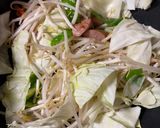 カレー風味ウインナー塩焼きそば♫お弁当にも作り方3写真
