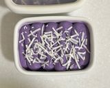 レンジで簡単⭐︎2層のウべチーズケーキ作り方5写真