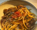 牛肉でもアマトリチャーナになるのでは？作り方5写真