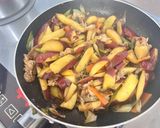 豚肉とさつまいものピリ辛炒め作り方8写真