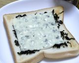 韓国海苔チーズトースト(-^〇^-)作り方3写真