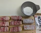 甘辛さっぱりだれの厚揚げ肉巻き作り方3写真