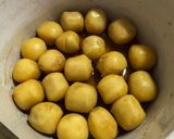 冷凍里芋でねっとり甘い煮っ転がし作り方6写真
