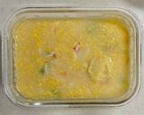 レンジでカニ玉の寒天よせ作り方5写真