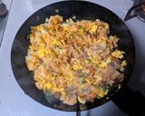 肉チャーハン作り方8写真