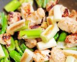 柔らか鶏むね焼き鳥風炒め❗節約作り方8写真