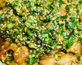 これが鶏むね肉の実力だっ！ニラまみれ焼き作り方20写真