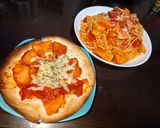 筍と新玉ねぎのトマトソース☆ピザ＆パスタ作り方8写真