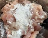 ターサイと椎茸と鶏むね肉の香ばし醤油炒め作り方2写真