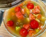 夏野菜の冷たい前菜 お茶うけ 中華サラダ作り方19写真