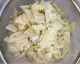 タチウオとキャベツのペペロンチーノ作り方1写真