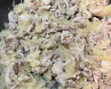 味噌醤油の肉混ぜごはん作り方4写真
