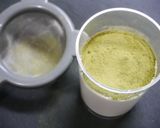 簡単！抹茶クリームチーズパフェ作り方2写真