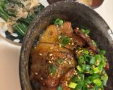 お店みたい！超簡単☆炙り☆厚切り豚バラ丼作り方6写真