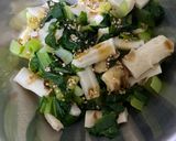 ほんのり甘いちくわチンゲンサイの和えもの作り方3写真