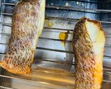いしり醤油と鯛の切り身で干物作り作り方9写真