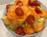 キャベツとトマトと人参の普通サラダ🥗作り方3写真