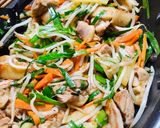 生姜焼きのタレで鶏もも肉のスタミナ炒め作り方6写真