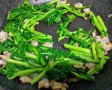 菜の花とあさりのスパゲッティ作り方4写真