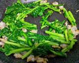 菜の花とあさりのスパゲッティ作り方4写真