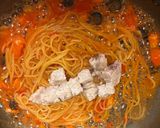 茅乃舎野菜だし　ツナトマトパスタ作り方4写真