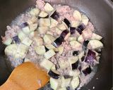 ご飯モリモリ！ひき肉入り茄子の佃煮作り方4写真