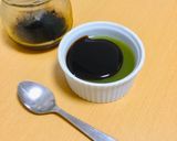 すくって食べる抹茶寒天・黒蜜かけ作り方6写真